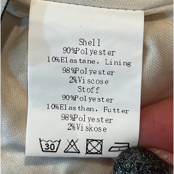 Grace Karin Sequin LongSleeve Open Back Party Top - Picture 10 of 16